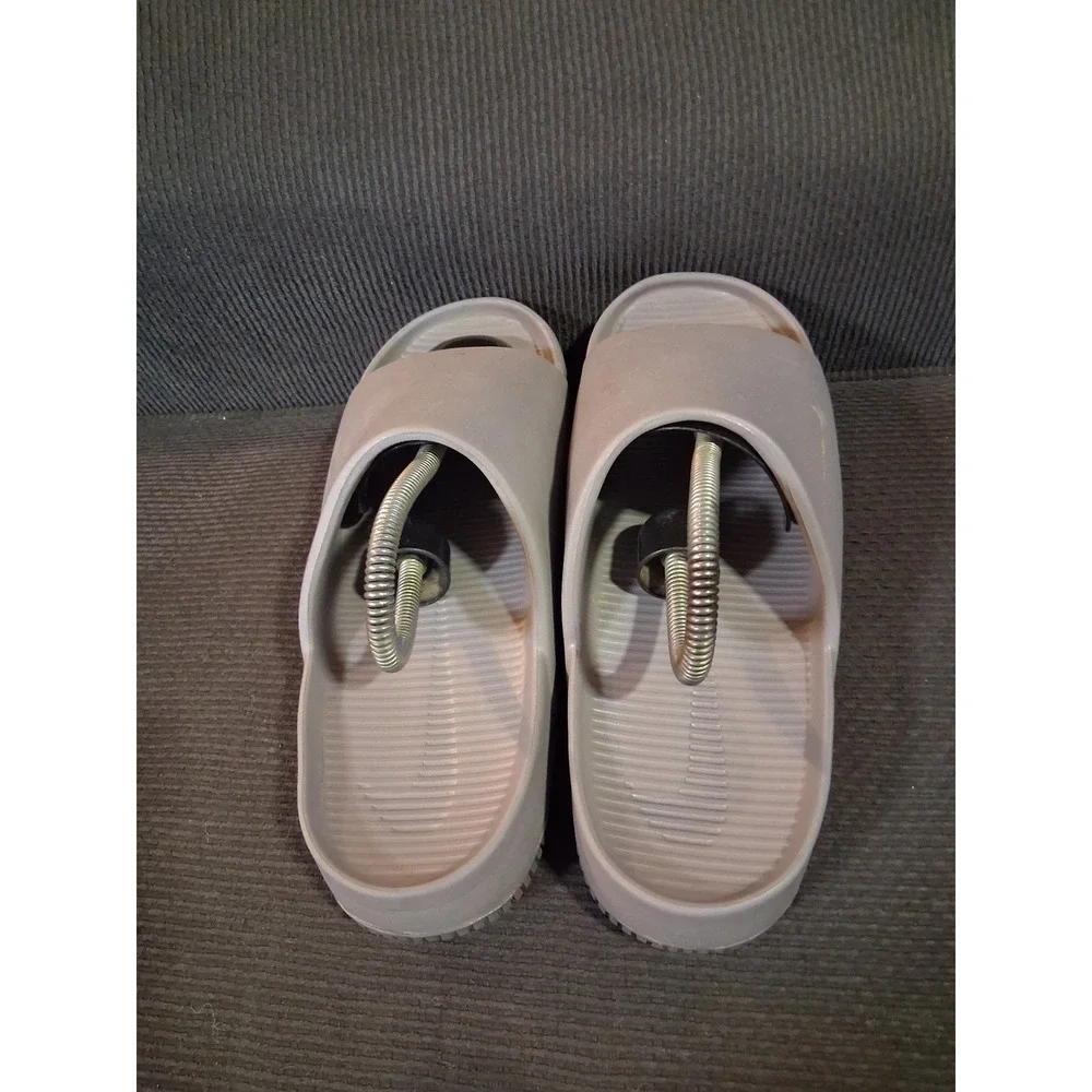 Nike Calm Slide Sesame Tan Mens 11 M11 W12 DX4816-200 Foam Sandals